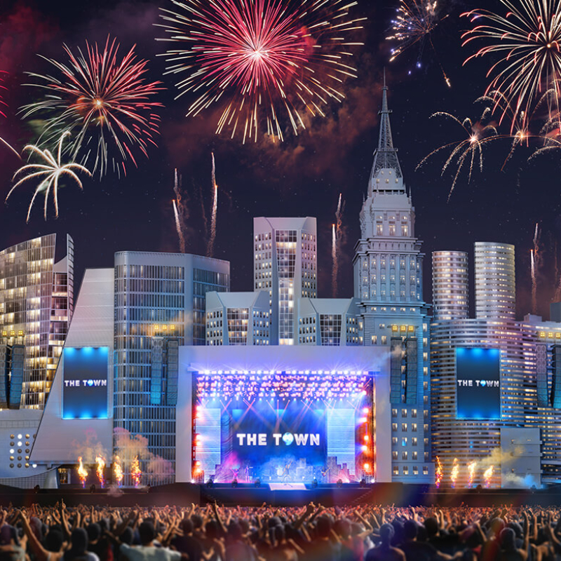 Palco Skyline - The Town